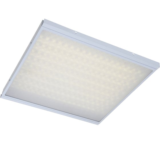 Универсальный офисный светодиодный светильник Ledcraft Клип-ин 80 Вт IP54 605x605x48 мм 4000К Призма 1619030012 1
