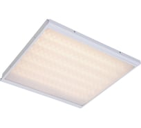 Универсальный офисный светодиодный светильник Ledcraft Клип-ин 60 Вт IP54 605x605x48 мм 3000К Опал 1619040009
