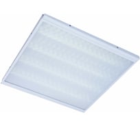 Универсальный офисный светодиодный светильник Ledcraft Клип-ин 40 Вт IP54 605x605x48 мм 6000К Призма 1619060008