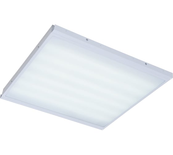 Универсальный офисный светодиодный светильник Ledcraft Клип-ин 60 Вт IP54 605x605x48 мм 6000К Опал 1619060009 1