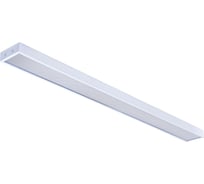 Универсальный офисный светодиодный светильник Ledcraft узкий 40 Вт IP20 1195x110x40 мм 6000K Призма 1619510031