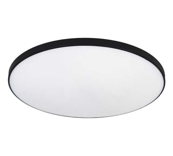 Светильник потолочный светодиодный ЭРА с ДУ Slim Base BK 80W-3K-6,5K -R Б0069765 1