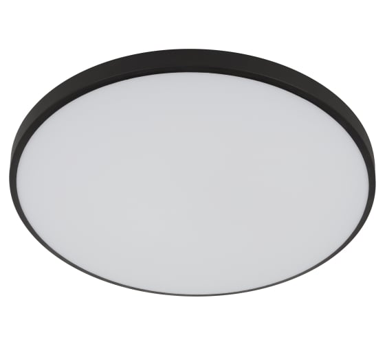 Светильник потолочный светодиодный ЭРА Классик без ДУ SPB-6 Slim Base BK 24W -5K Б0069771 1