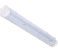 Универсальный офисный светодиодный светильник Ledcraft Багет 20 Вт IP65 595x76x76 мм 6000К Прозрачный 1619060015