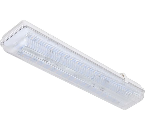 Универсальный офисный светодиодный светильник Ledcraft Батон 40 Вт IP65 660x150x100 мм 6000К Прозрачный 1619060026 1