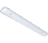 Универсальный офисный светодиодный светильник Ledcraft Батон 80 Вт IP65 1265x125x100 мм 4000К Прозрачный 1619030031