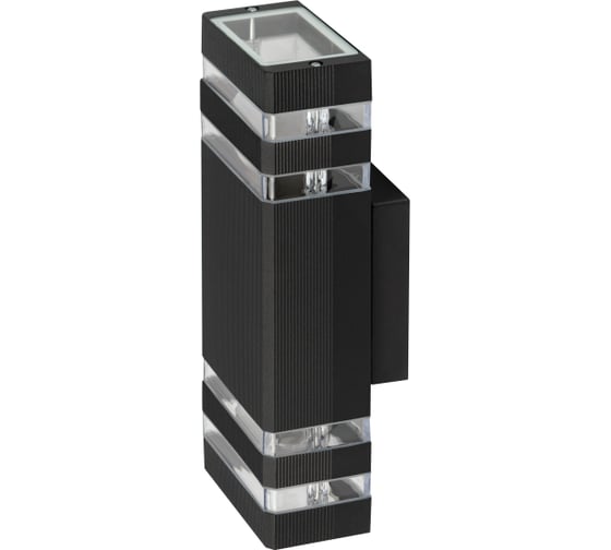 Садово-парковый светильник ЭРА GBW-101-BL-0310 Астрея 230В 2хЕ27 max 30Вт IP54 310х110x95мм настенный Б0069591 1