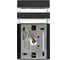 Садово-парковый светильник ЭРА GBW-101-BL-0200 Астрея 230В 1хЕ27 max 30Вт IP54 200х110x95мм настенный Б0069590 5