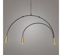 Подвесной светильник RITTER ARCUS 3хG4, золото 52678 0