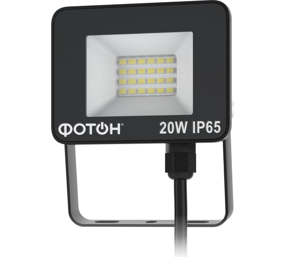 Светодиодный сетевой прожектор ФОТОН FL-20W6K65 20 Вт 24534