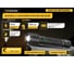 Фонарь аккумуляторный Hanskonner 1100лм, SMD LED светодиод, 3 режима, 3х кратный фокус, HK4052-04-01 2