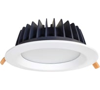 Светильник даунлайт KGP 03K12S SMD 12W 3000K d=108 h=142 120гр. IP44 TD03K12S/12W/SMD/3000K/IP44