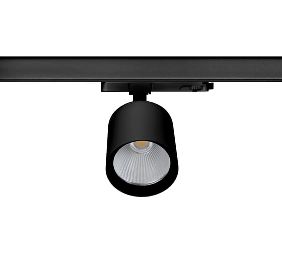 Трековый светильник KGP 016-BL max.30W 89х89мм 4000K 60гр черный, 3х фазный GA-016/60D/4000/BL 1