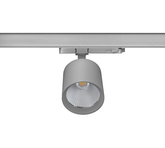 Трековый светильник KGP 016-GR max.30W 89х89мм 4000K 60гр серый, 3х фазный GA-016/60D/4000/GR 1