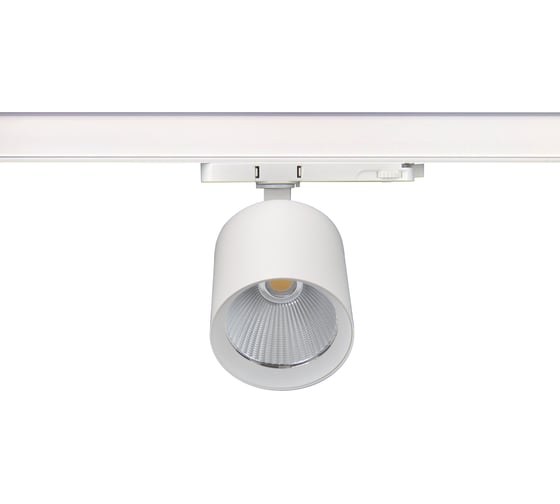 Трековый светильник KGP 016-WH max.30W 89х89мм 3000K 60гр белый, 3х фазный GA-016/60D/3000/WH 1