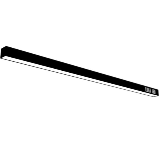 Светильник светодиодный KGP 40W 3000K 1000мм черный SHOP/30/1000/40/BL 1