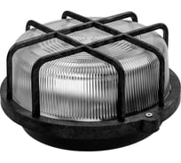 Светильник TDM ELECTRIC НПП 03-100-005.04 У3 корпус и защитная сетка-квадрат, черный SQ0311-0002