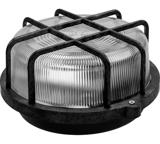 Светильник TDM ELECTRIC НПП 03-100-005.04 У3 корпус и защитная сетка-квадрат, черный SQ0311-0002 1