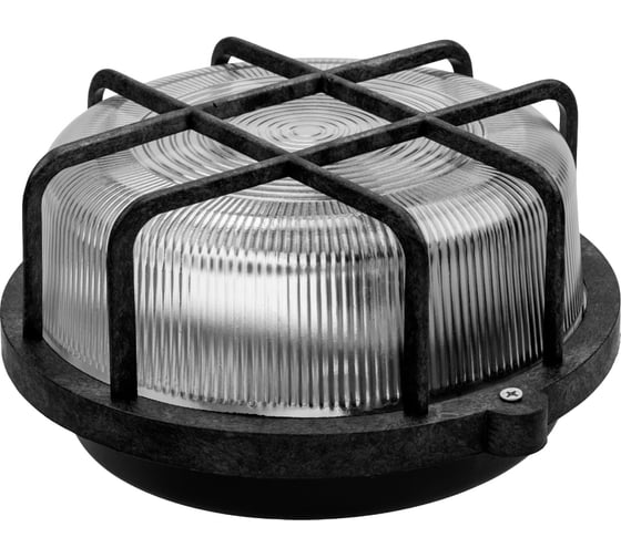 Светильник TDM ELECTRIC НПП 03-100-005.04 У3 корпус и защитная сетка-квадрат, черный SQ0311-0002 1