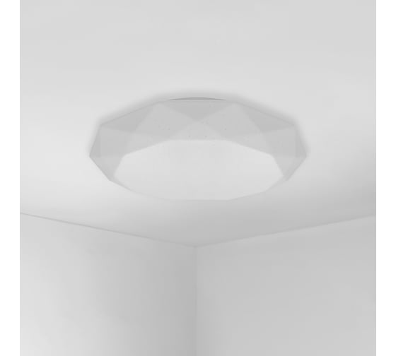 Светодиодный диммируемый светильник RITTER BRILLIANCE RGB с ДУ 60 Вт, ф410x85мм 52217 1 1