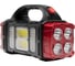 Фонарь аккумуляторный Ultraflash LED38101 черн./малин., 40LED+2COB, 4 реж., Type-C, PowerBank, пласт., кор. 15951 2