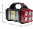 Фонарь аккумуляторный Ultraflash LED38101 черн./малин., 40LED+2COB, 4 реж., Type-C, PowerBank, пласт., кор. 15951 15