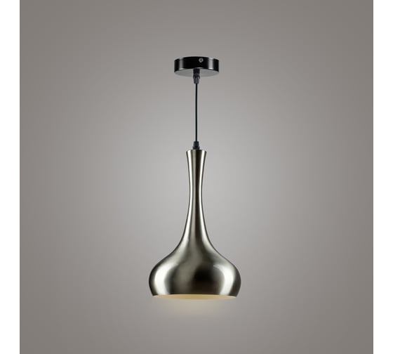 Светильник подвесной RITTER MERCURY 1xE27, сатиновый хром 52633 9
