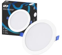 Светодиодная панель встраиваемая ЕТР 12W 4000K круг 35873
