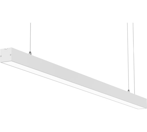 Светильник линейный подвесной светодиодный Apeyron 24Вт, IP40, 4х4х98 см, цвет - белый / 30-42 1