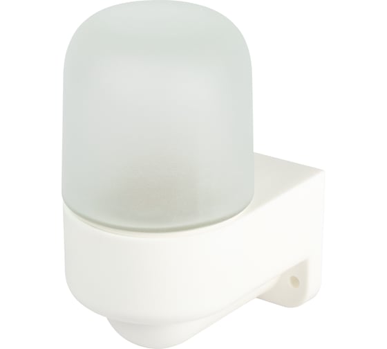 Светильник для бани и сауны ЭРА НББ 01-60-003 полиамид, стекло, угловой, IP65, E27, max 60Вт, белый НПБ400 Б0070941 1