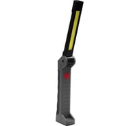 Фонарь аккумуляторный Camelion E1439 3.7В, карбон, 2xSMD+COB, 3 режима, Type-C, магнит, пластиковый корпус 16206