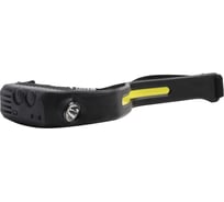 Фонарь налобный акк Camelion LED53416 3,7В, черный, лента, 2 LED, 3 Вт, 4 реж.,сенсор, Type-C, бокс 15748