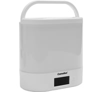 Фонарь акк. LED56325A, 3,7В, бел., LED, 3 реж., димм., цвет, часы, Type-C, пласт.,кор Camelion 16212