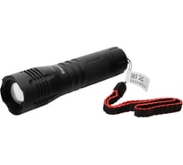 Фонарь Camelion LED51535 (черный, LD, ZOOM, 5 реж 3XLR03, алюм.,откр. блистер) 15971