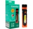 Фонарь универсальный Camelion E1443 (LED+COB, черн/оранж., 3XR03, магн, пласт., кор.) 16210 2