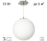 Встроенный подвесной светильник Citilux RON матовый хром CL941D25R1 2