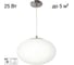 Подвесной светильник Citilux RON матовый хром CL941E28S1 2