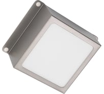 Светильник светодиодный Jazzway PPL 089/G OPAL 9Вт 3000K GREY IP40 89х89х40 панель встраиваемая для потолка Грильято "Домино" 5068988