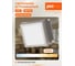 Светильник светодиодный Jazzway PPL 089/G OPAL 9Вт 3000K GREY IP40 89*89*40 панель встраиваемая для потолка Грильято 5068988 2