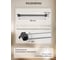 Трековый линейный светодиодный светильник Jazzway PTR 4332R 32Вт 4000K 120град. BL черный 600мм IP40 5068575 4