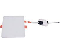 Светодиодный потолочный встраиваемый светильник Фарлайт СВО 10 Вт 4000К 90x90 КВАДРАТ FAR002160