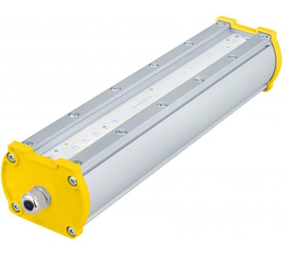 Светодиодный светильник DIORA Piton 2Ex 25/3100 Д прозрачный 3100лм 25Вт 3000K IP65 0,95PF 80Ra Кп<1 транзит DP2Ex25-D-PZ-3K-T 1