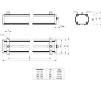 Светодиодный светильник DIORA Piton 2Ex 35/4800 Д прозрачный 4800лм 35Вт 4000K IP65 0,95PF 80Ra Кп<1 транзит DP2Ex35-D-PZ-4K-T