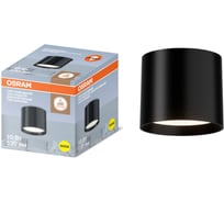Накладной декоративный светильник Osram 10W черный 4607194231096