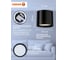Накладной декоративный светильник Osram 10W черный 4607194231096 5