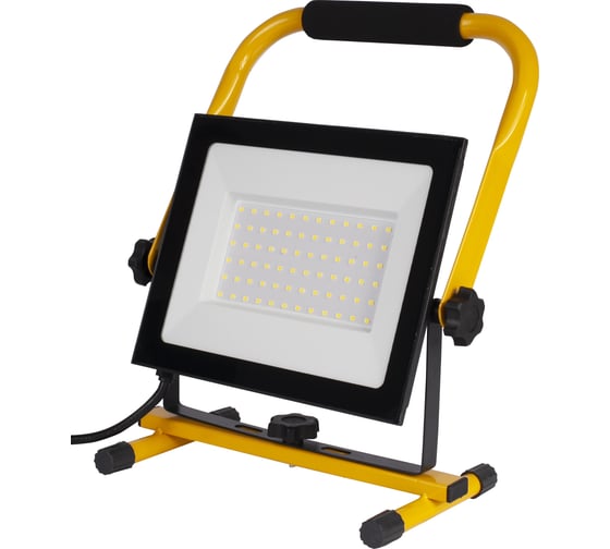 Светодиодный прожектор переносной GLANZEN FAD-0020-100 100 Вт, 6500К КА-00010944 1