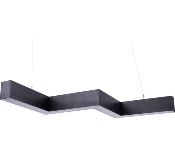 Светодиодный линейный светильник Uniel ULO-K19A 28W/4000K/Z30-120 IP40 BLACK UL-00013519 1