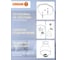 Светильник декоративный накладной Osram UP&DOWN 17 Вт черный 4607194231133 3