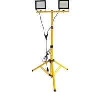 Светодиодный прожектор на штативе GLANZEN 2x70 Вт FAD-0007-2X70-SL КА-00010945