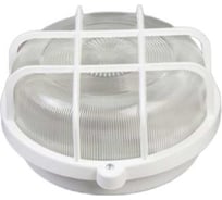 Светильник ФОРСВЕТ (корпус и защитная сетка-квадрат, белый) НПП 03-100-005.04 У3(белый) - 1 штука